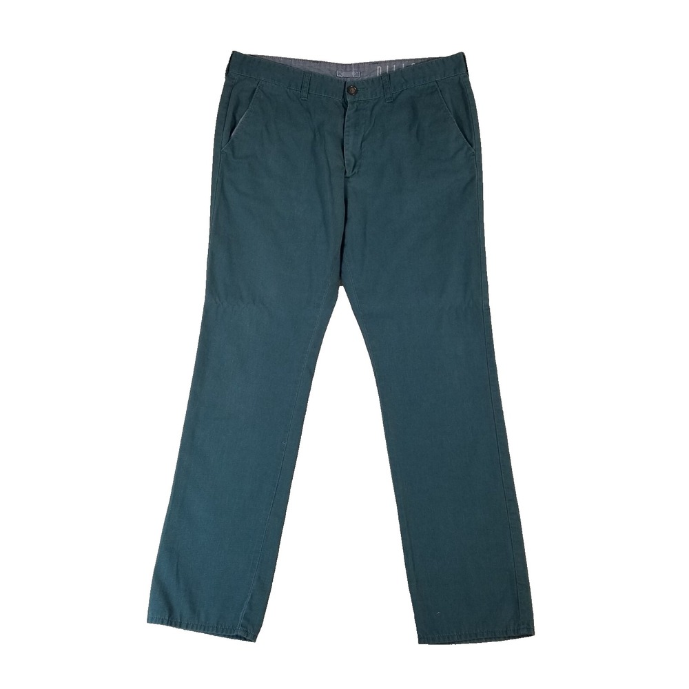 Bullhead khaki chino pants men's 34x32 Dillon‎ skinny straight blue preppy